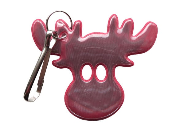 Soft Red Fun Moose Reflector