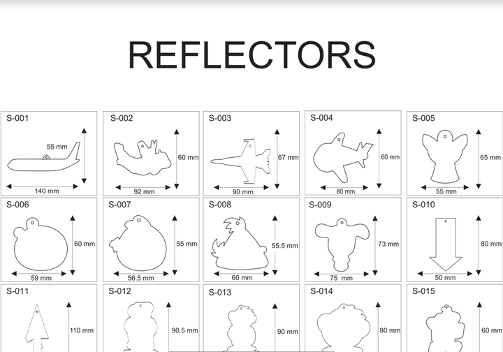 Custom Reflectors & Bulk Orders | C Me Pedestrian Reflectors