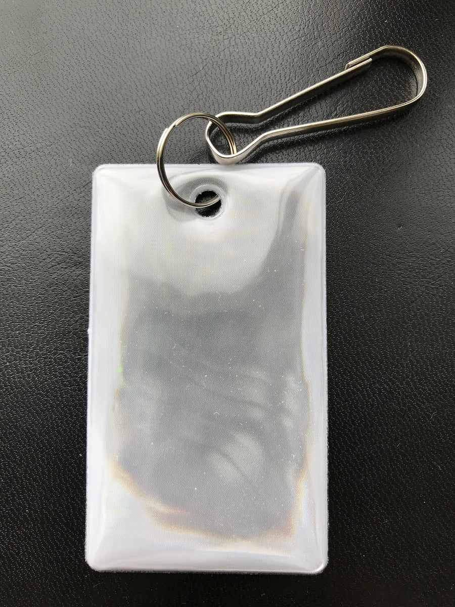 White Rectangular Soft Safety Reflector