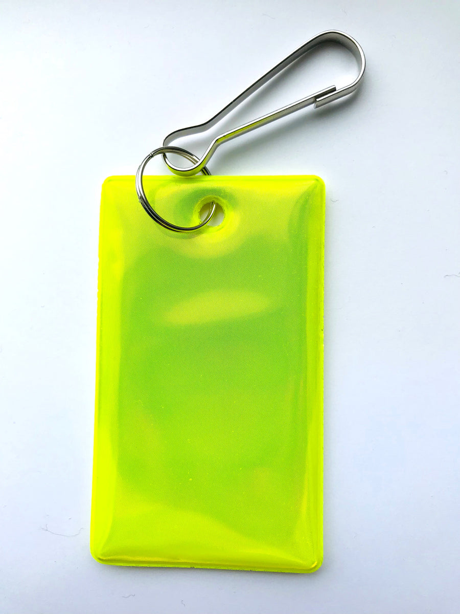 Yellow Rectangular Soft Safety Reflector