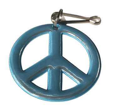 SOFT TURQUOISE  PEACE REFLECTOR